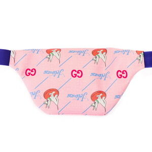 Gucci The Crossbody Belt Pink Dog Jetsons Belt GG Body Bag Canvas